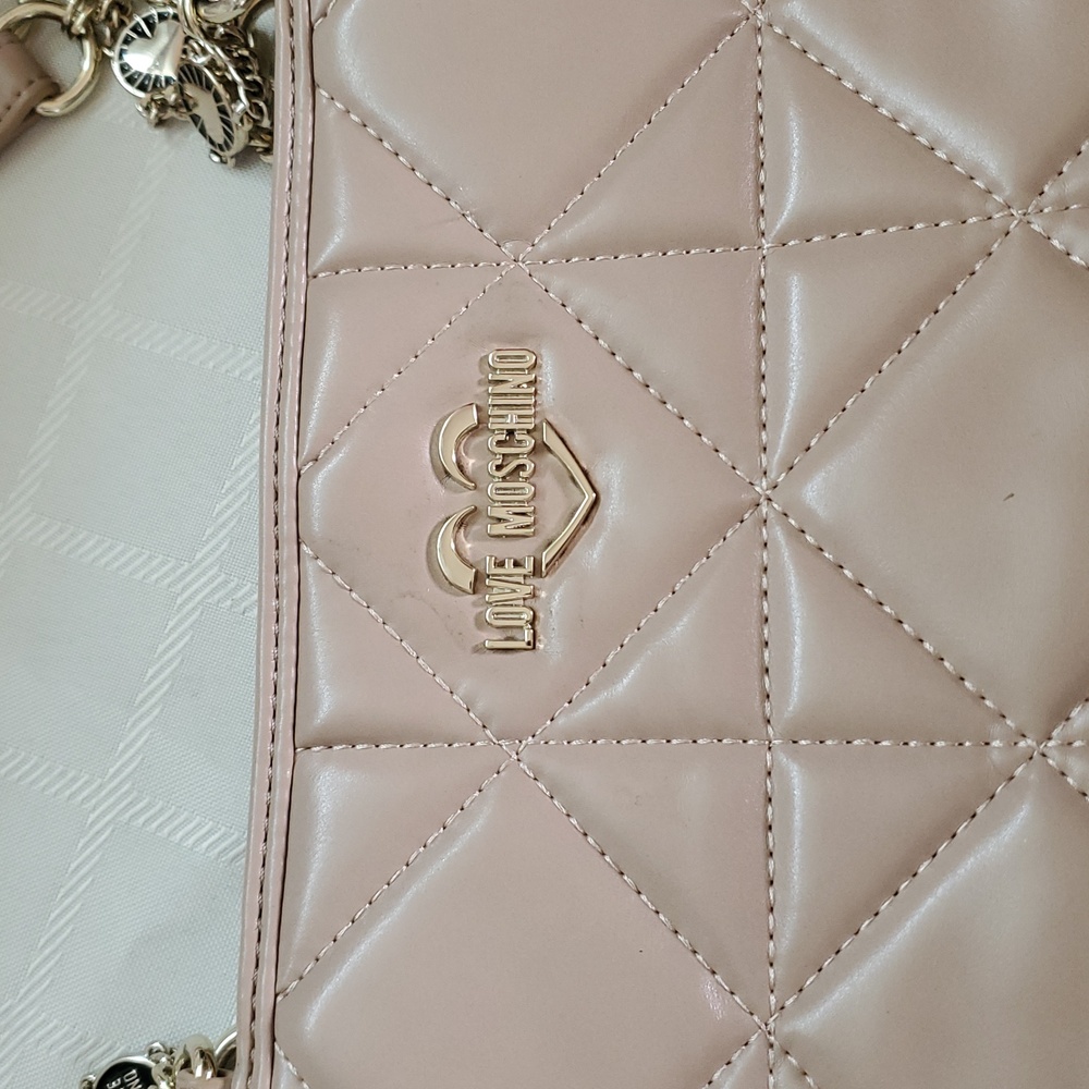 Love Moschino Pink Quilted Shoulder Bag - Picture 3 of 13